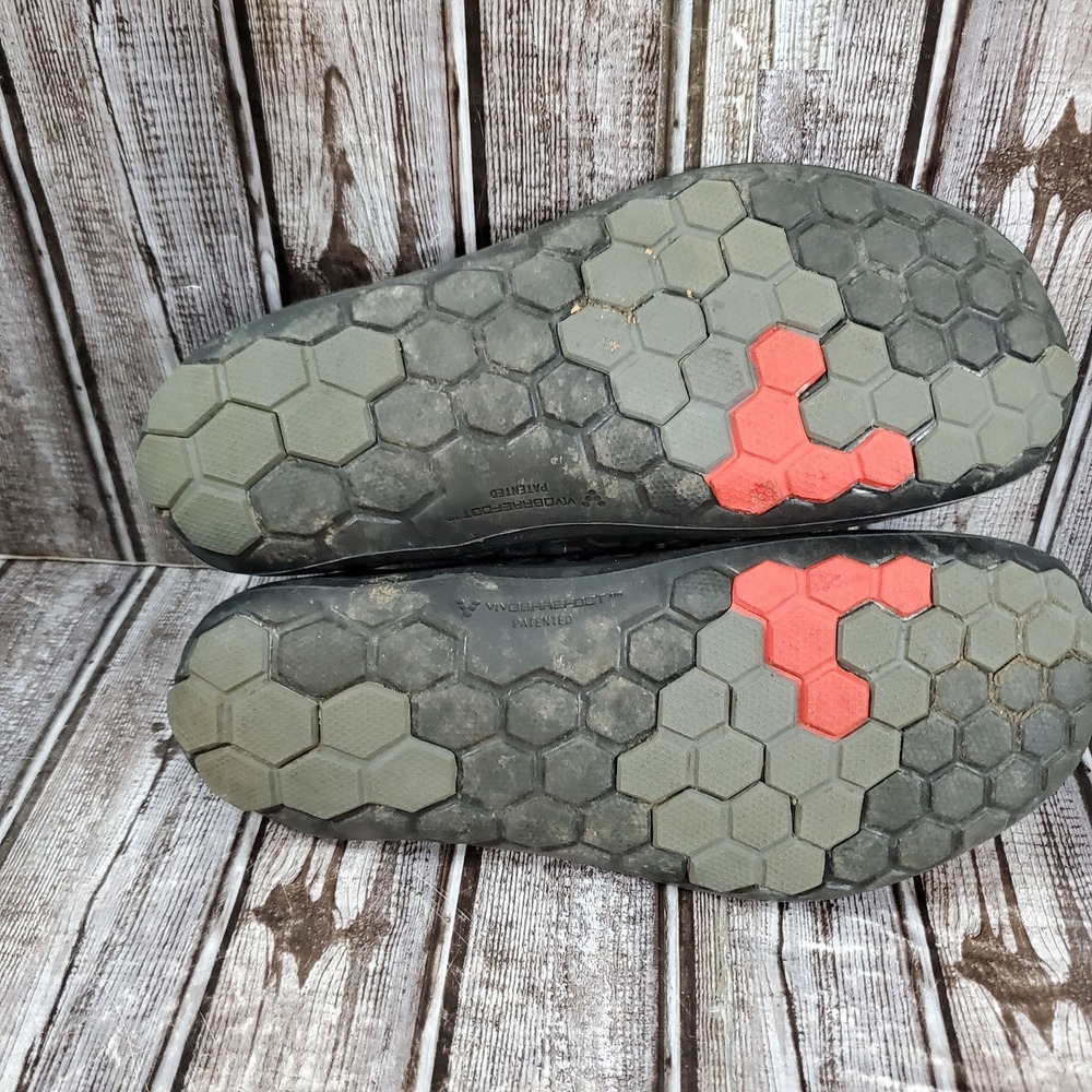Vivobarefoot Unisex Ultra II Black Red Barefoot Water Shoes Cinch Closure Sz 40L - Picture 7 of 8